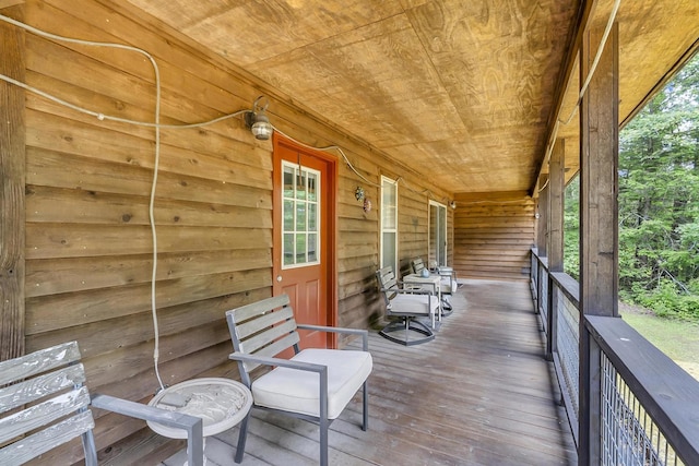 81 Pine Tree Cir, Crossville, TN 38571 - view of wooden deck