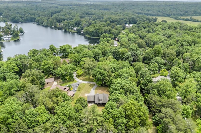 81 Pine Tree Cir, Crossville, TN 38571 - aerial view of a large body of water and a forest