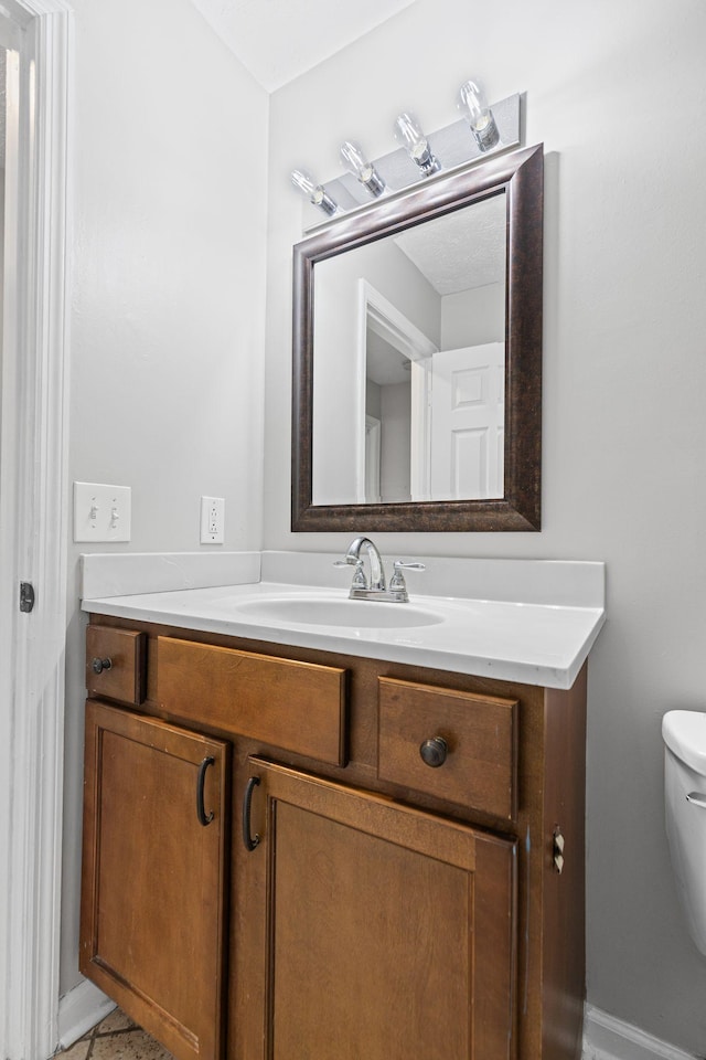 3540 Lake Towne Dr, Antioch, TN 37013 - half bath featuring vanity and toilet