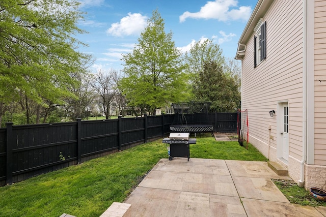 200 Addison Ave, Franklin, TN 37064 - view of yard with a patio and a trampoline