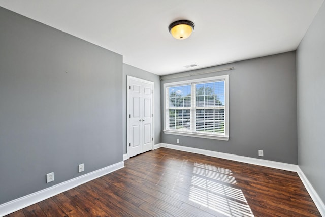 5239 Starnes Dr, Murfreesboro, TN 37128 - spare room featuring baseboards and dark wood-style flooring
