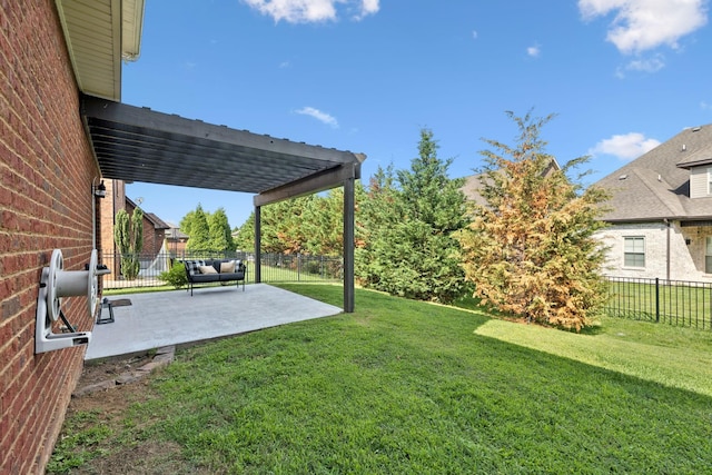 5239 Starnes Dr, Murfreesboro, TN 37128 - view of yard with a patio and outdoor lounge area