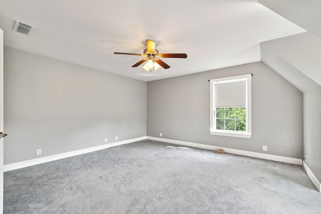5239 Starnes Dr, Murfreesboro, TN 37128 - spare room featuring a ceiling fan, carpet flooring, and baseboards