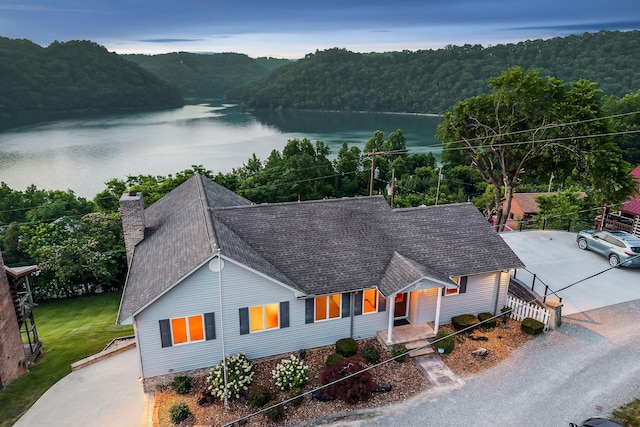 1634 Falling Water Rd, Sparta, TN 38583 - view of subject property featuring a nearby body of water and a heavily wooded area