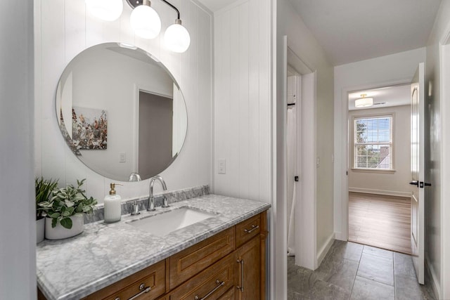 115 Wise Rd, Franklin, TN 37064 - bathroom with vanity and baseboards