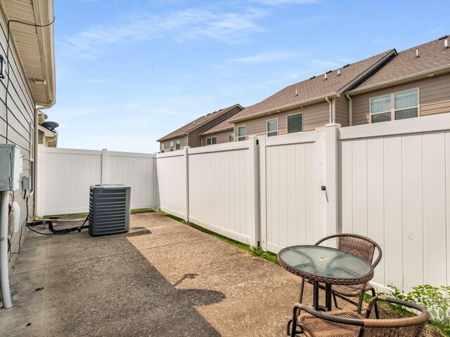 3031 Joseph Dr, Spring Hill, TN 37174 - fenced backyard featuring central AC and a patio