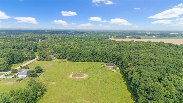 431 Jack Thomas Dr, Manchester, TN 37355 - aerial view of a heavily wooded area