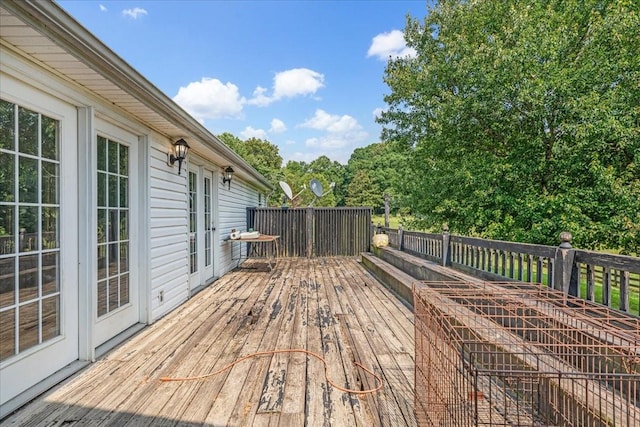 431 Jack Thomas Dr, Manchester, TN 37355 - view of wooden deck