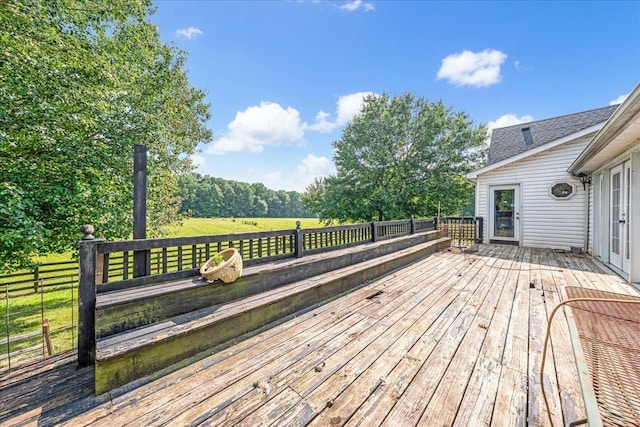 431 Jack Thomas Dr, Manchester, TN 37355 - view of wooden deck