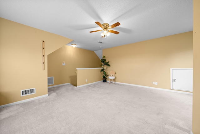 3700 Wheatfield Ln, Clarksville, TN 37040 - additional living space with a ceiling fan, carpet, and baseboards