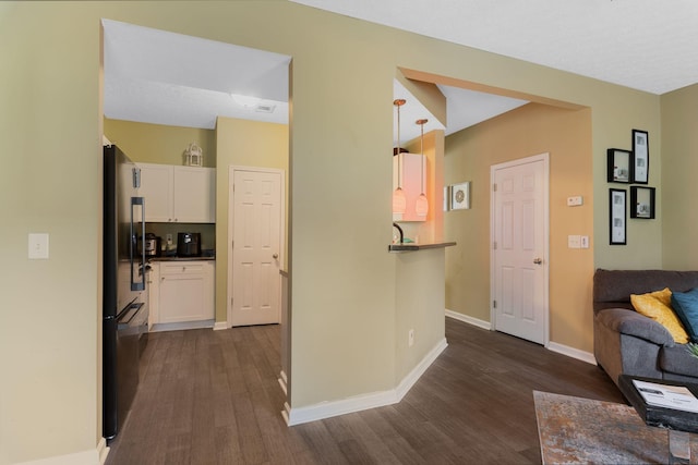 1515 Bridgecrest Dr Unit 220, Antioch, TN 37013 - corridor with dark wood-style floors and baseboards