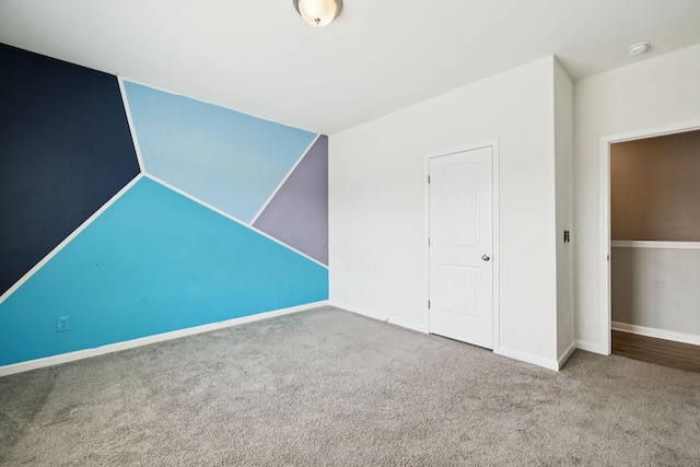 3211 Briar Chapel Dr, Murfreesboro, TN 37128 - unfurnished bedroom with carpet floors, baseboards, and vaulted ceiling