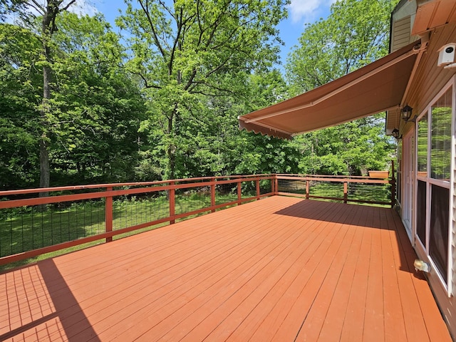 2524 Distillery Rd, Greenbrier, TN 37073 - view of wooden terrace