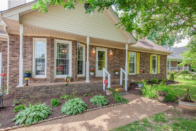 314 Millhouse Rd, Smyrna, TN 37167 - view of front facade featuring a chimney and a porch