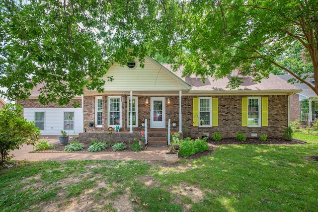 314 Millhouse Rd, Smyrna, TN 37167 - view of front facade with a front lawn and brick siding