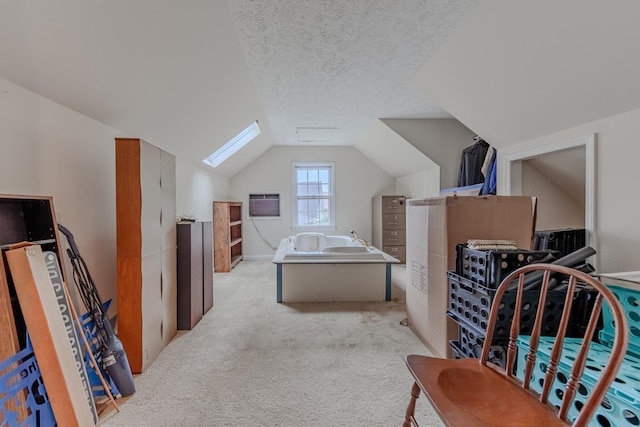 314 Millhouse Rd, Smyrna, TN 37167 - additional living space featuring lofted ceiling, light carpet, and a textured ceiling