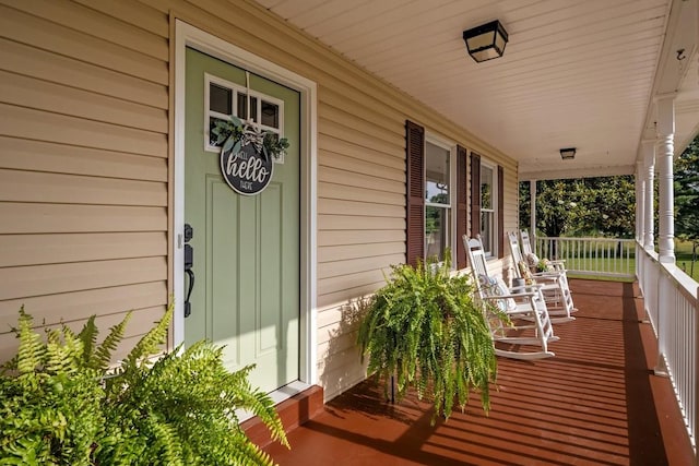 346 Spring Creek Ln, Lebanon, TN 37090 - view of wooden porch