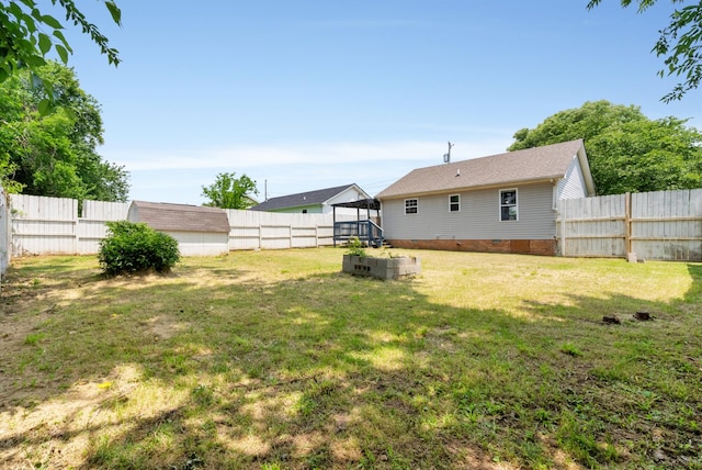 1921 Timberline Cir, Oak Grove, KY 42262 - view of yard