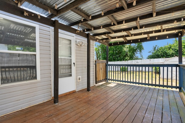 1921 Timberline Cir, Oak Grove, KY 42262 - view of wooden terrace