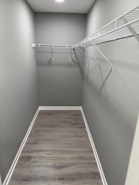 406 New Rock Creek Rd, Tullahoma, TN 37388 - spacious closet with wood finished floors