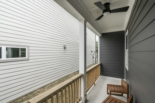 7111 Frances St, Fairview, TN 37062 - porch with ceiling fan
