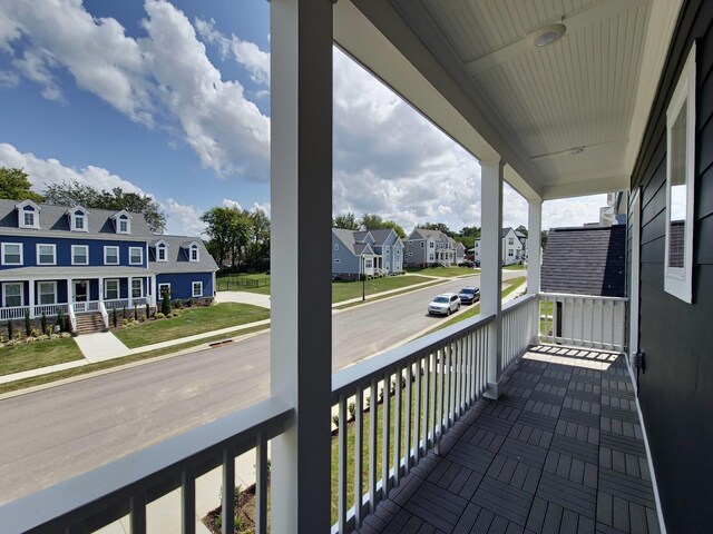 7111 Frances St, Fairview, TN 37062 - porch featuring a residential view