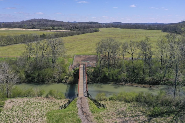 6575 Windmill Dr, College Grove, TN 37046 - view of mountain backdrop featuring a large body of water
