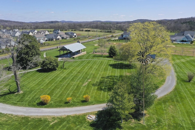 6575 Windmill Dr, College Grove, TN 37046 - aerial perspective of suburban area