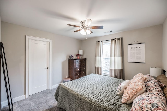 403 Hunter Bryce Ln, Lebanon, TN 37087 - bedroom with carpet floors, baseboards, and ceiling fan