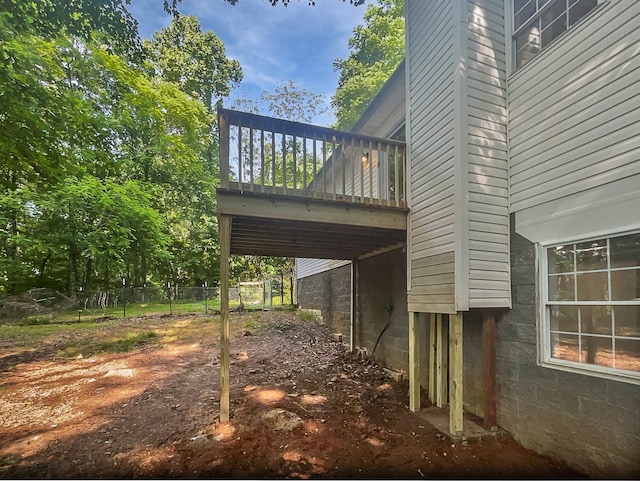 108 Nancy Ave, Pleasant View, TN 37146 - view of home's exterior featuring a deck