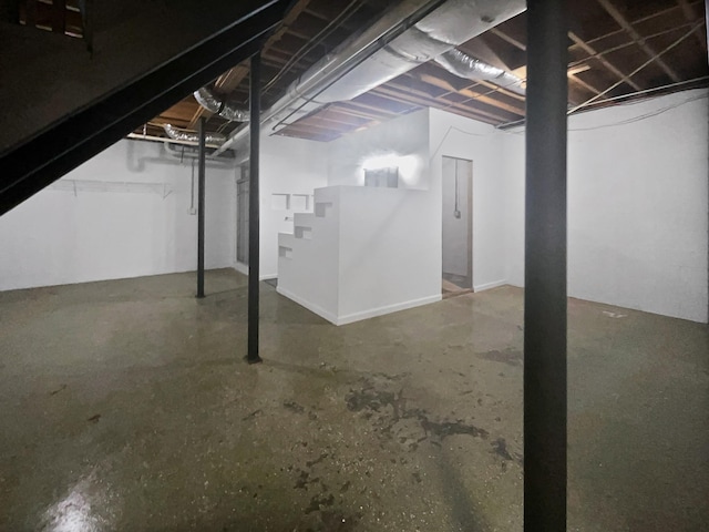 108 Nancy Ave, Pleasant View, TN 37146 - view of unfinished basement