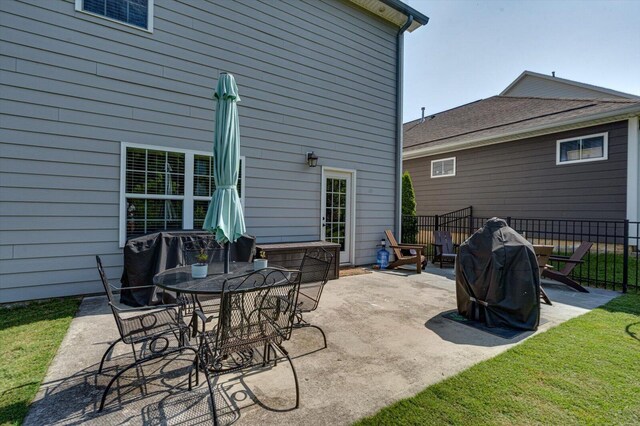 6022 Somerhaven Trl, Hixson, TN 37343 - view of patio / terrace featuring outdoor dining area