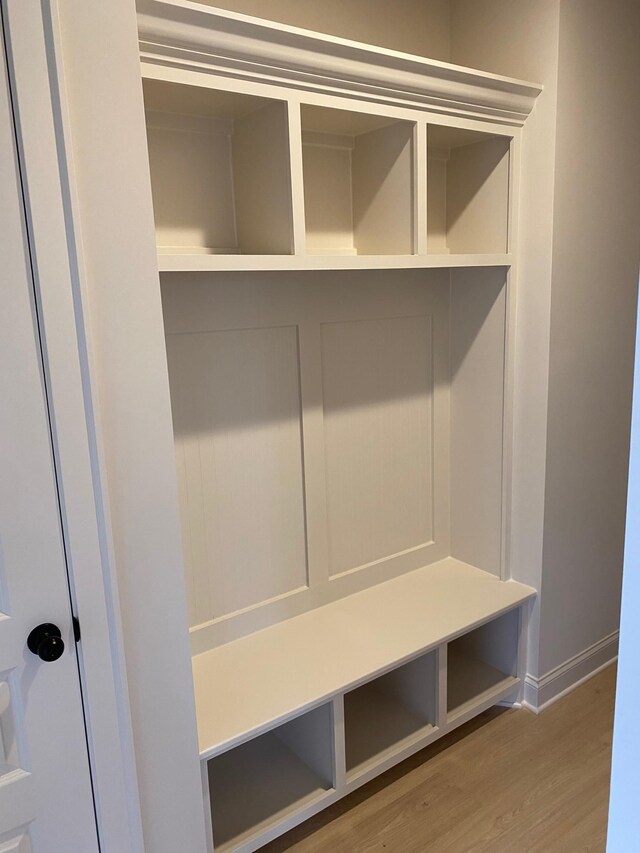 7321 Katherine Ct, Fairview, TN 37062 - mudroom featuring wood finished floors and baseboards