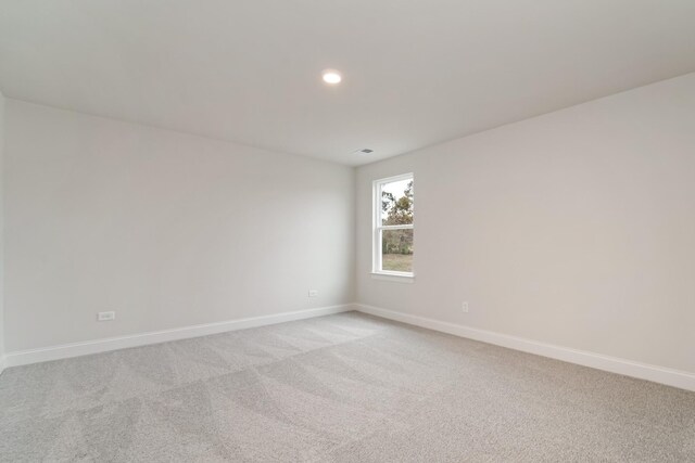7321 Katherine Ct, Fairview, TN 37062 - spare room with baseboards, light colored carpet, and recessed lighting