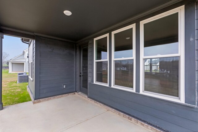 7406 Black Fox Dr, Fairview, TN 37062 - view of patio / terrace with cooling unit