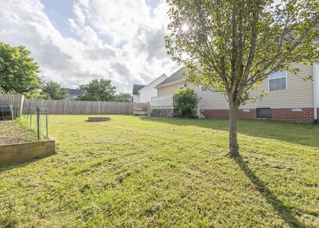 1905 Bugle Ct, Spring Hill, TN 37174 - view of yard featuring a vegetable garden