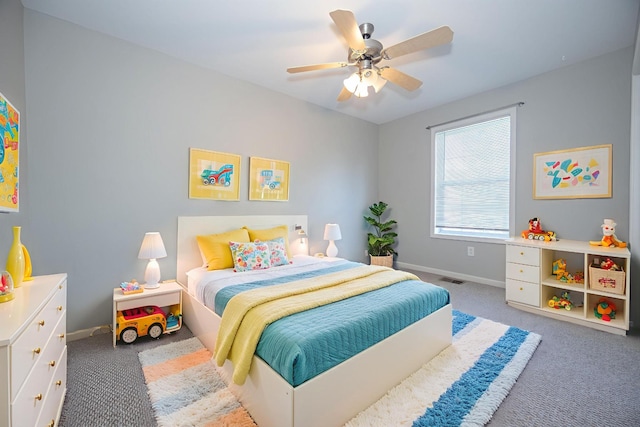 1905 Bugle Ct, Spring Hill, TN 37174 - bedroom featuring carpet and a ceiling fan