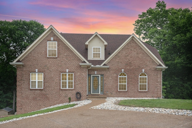 1245 Ben Hill Blvd, Nolensville, TN 37135 - traditional home featuring brick siding and a shingled roof