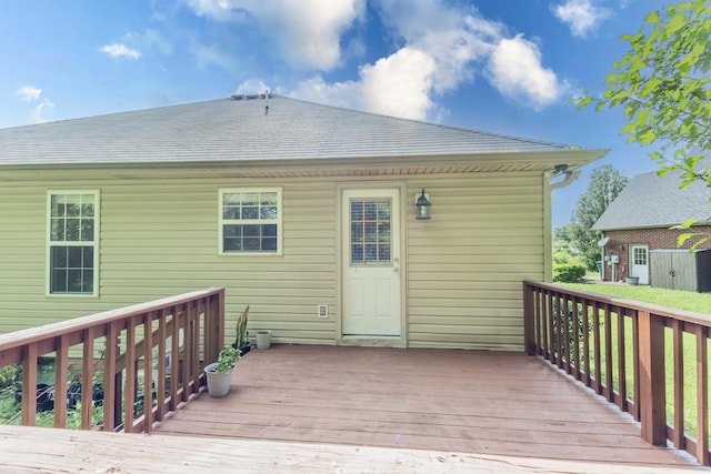 929 Chaparral Dr, Lebanon, TN 37087 - view of wooden terrace
