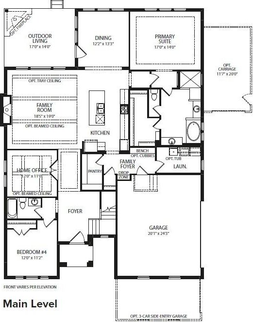 7890 Lampley Rd, Primm Springs, TN 38476 - floor plan / room layout