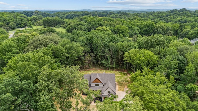 333 Burris Rd, Mount Juliet, TN 37122 - view from above of property featuring a heavily wooded area