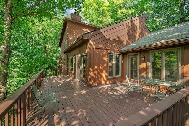 1321 Robert E Lee Ln, Brentwood, TN 37027 - view of wooden deck