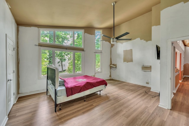 1321 Robert E Lee Ln, Brentwood, TN 37027 - bedroom featuring light wood-style floors and a towering ceiling