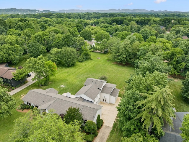 8226 Frontier Ln, Brentwood, TN 37027 - aerial view of a mountain backdrop