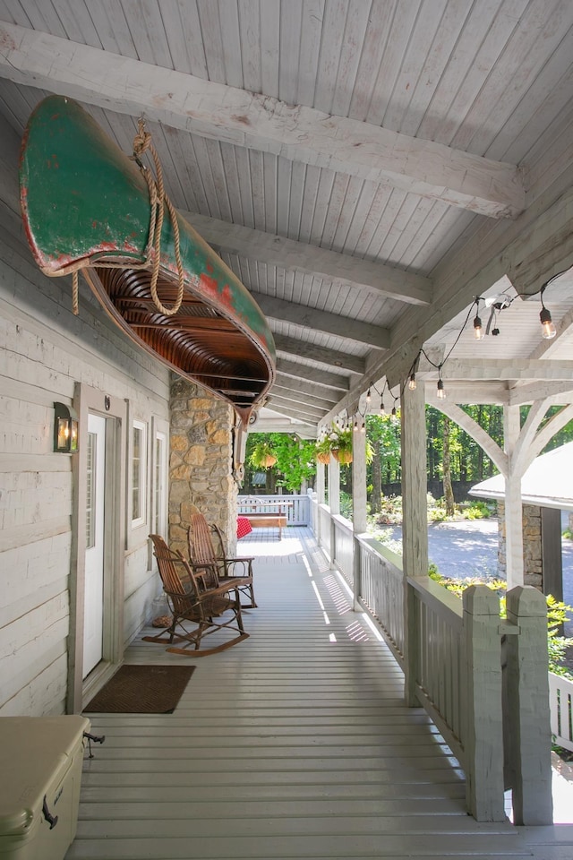 1105 Mount Pleasant Rd, Kingston Springs, TN 37082 - view of porch
