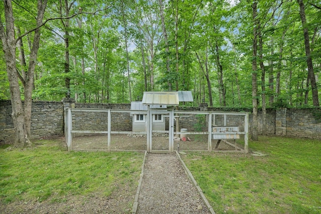 1105 Mount Pleasant Rd, Kingston Springs, TN 37082 - view of yard with exterior structure and an outdoor structure