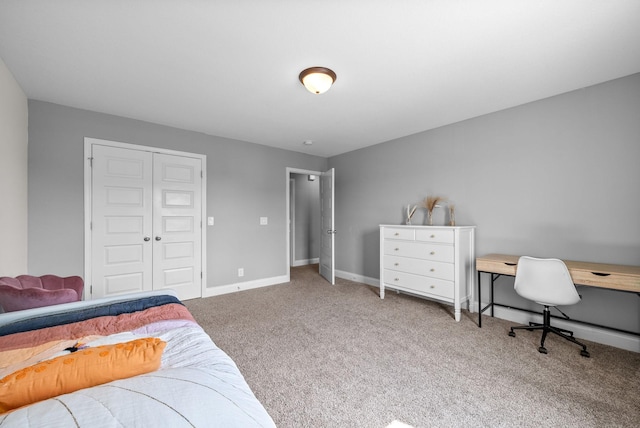1341 Sussex Dr, Clarksville, TN 37042 - carpeted bedroom with baseboards and a closet