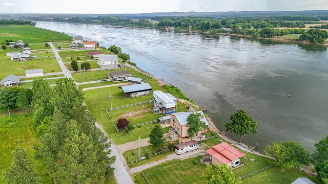 230 Silver Water Ln, Counce, TN 38326 - drone / aerial view of a large body of water