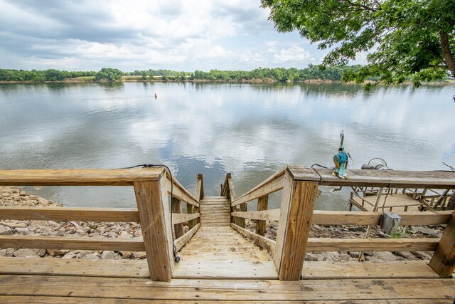 230 Silver Water Ln, Counce, TN 38326 - dock area with a water view