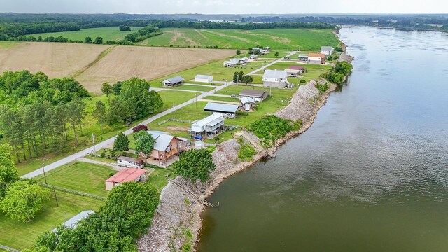 230 Silver Water Ln, Counce, TN 38326 - overview of rural landscape with a large body of water